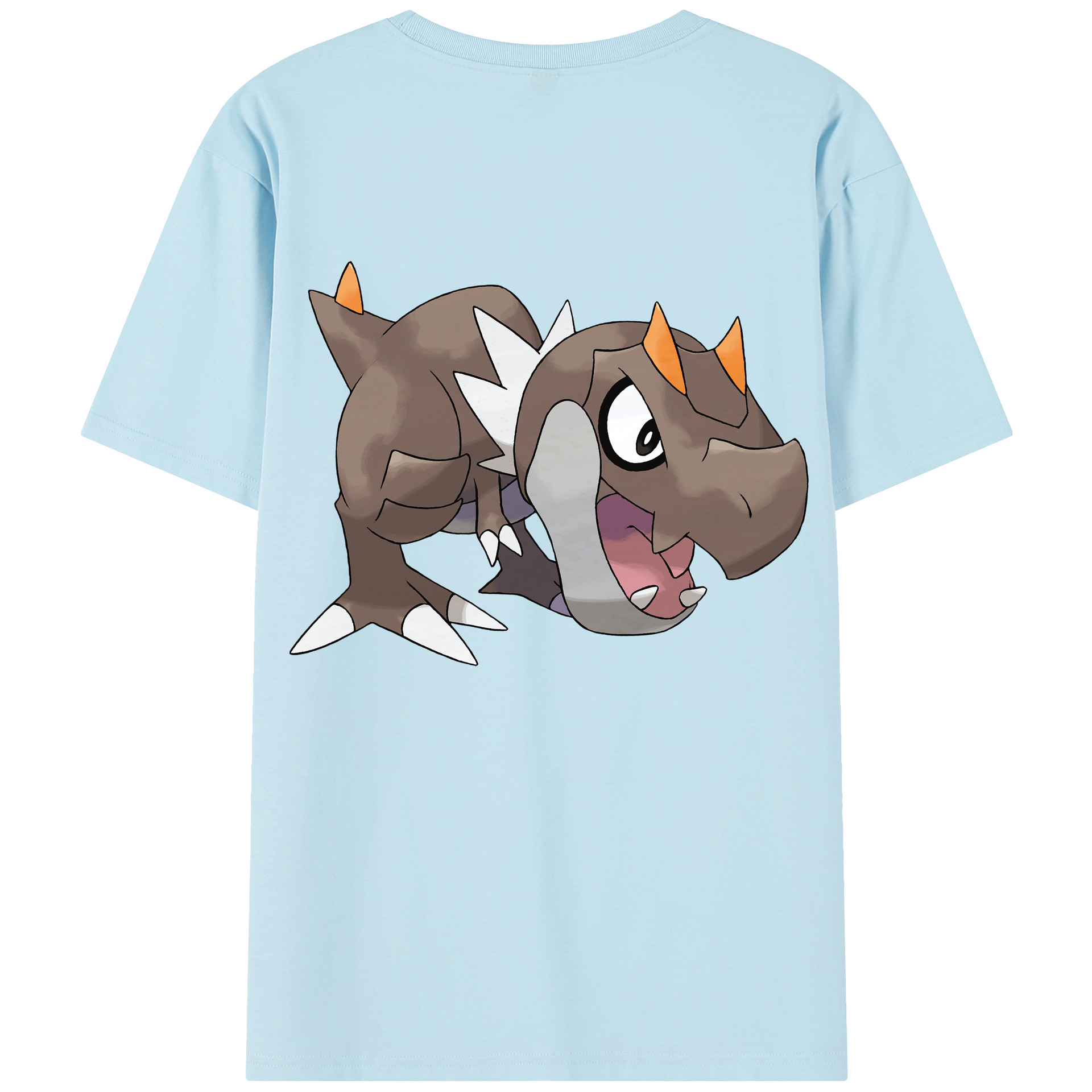 （画像用） ポケットモンスター Pokémon 綿100％半袖Tシャツ（背面プリント）